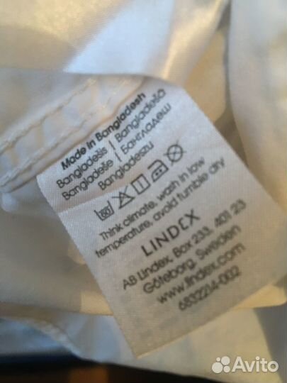 Рубашка белая на мальчика 122