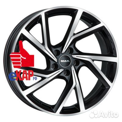 MAK 7,5x18/5x112 ET50 D57,1 Kassel Black mirror