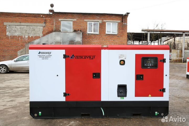 Дизельный генератор 100 кВт в кожухе «Азимут»