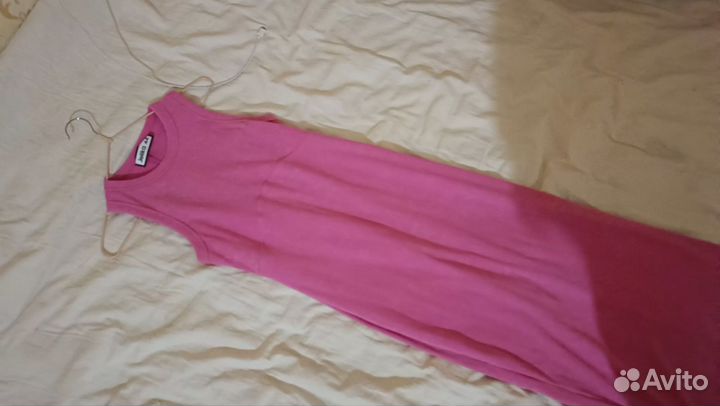 Платье длинное лапша