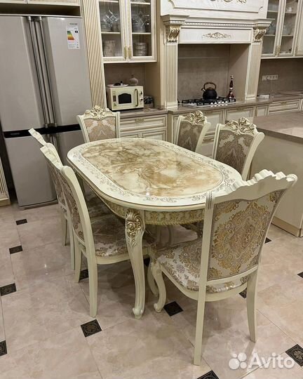 Кухонный стол / стол Роза / стол стулья