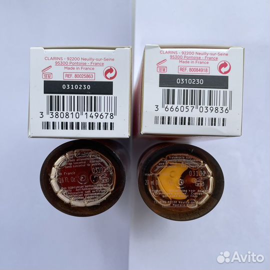 Clarins набор 2в1 новый Double seram + глаза eye