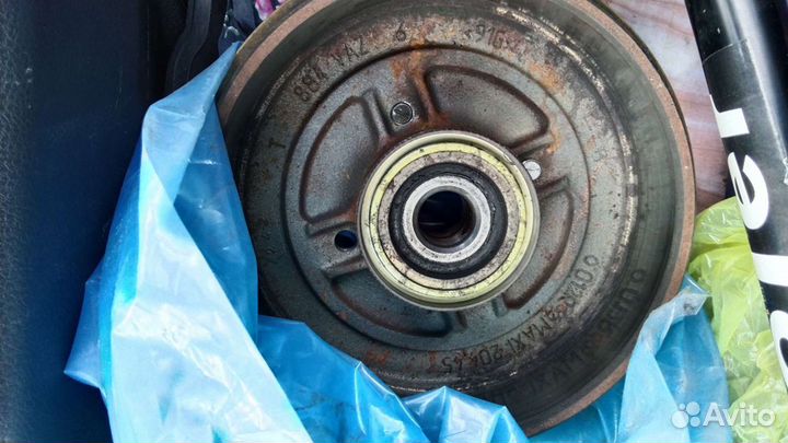 Барабан заднего тормоза веста vesta