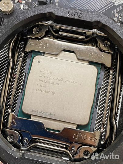 Комплект Huananzhi X99-AD3/DDR3 64Gb/XeonE5-2678v3