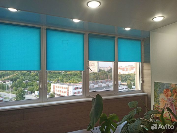 Рулонные шторы и жалюзи