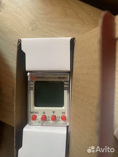 Таймер астрономический, выключатель IEK