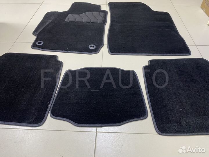 Коврики ворсовые kia rio