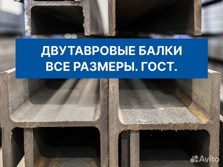 Двутавр. Все размеры. ГОСТ. Металлопрокат