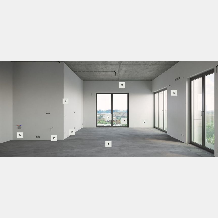 2-к. квартира, 63,1 м², 14/22 эт.