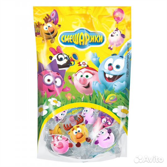 Драже Джойко Смешарики Молочное с Карамелью 150г