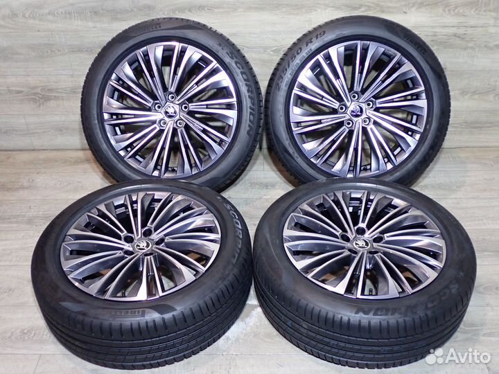 Комплект оригинальных колес R19 Skoda Kodiac