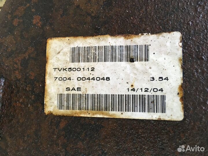 Редуктор задний Land Rover Discovery 3 3.54