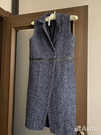 Пальто без рукавов