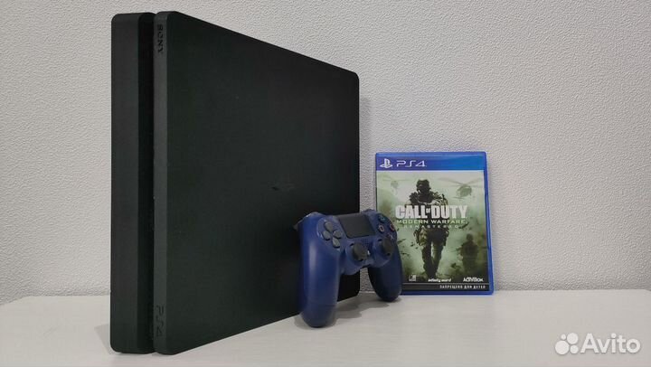 Sony PS4 Slim + 76 игр