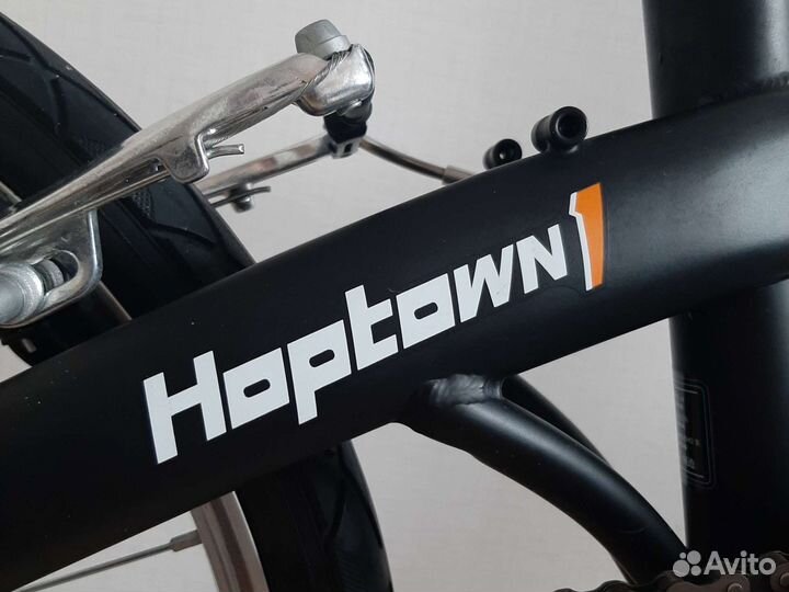 Btwin hoptown складной велосипед