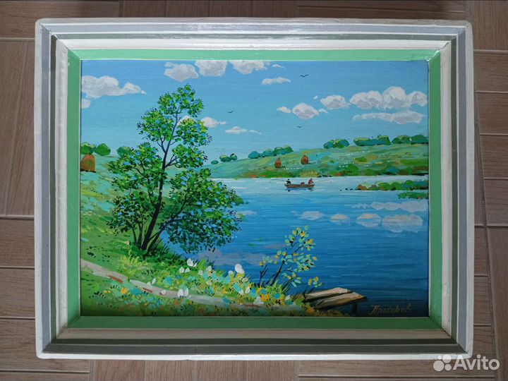 Картина маслом пейзаж