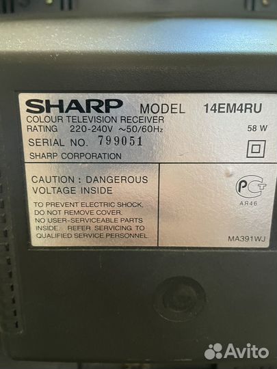Телевизор sharp