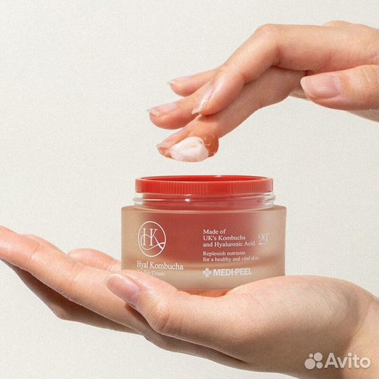 Крем для лица hyal kombucha TEA-TOX cream