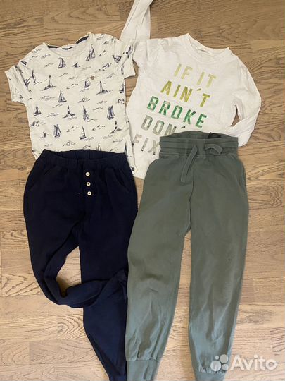 Пакет вещей hm 116-122