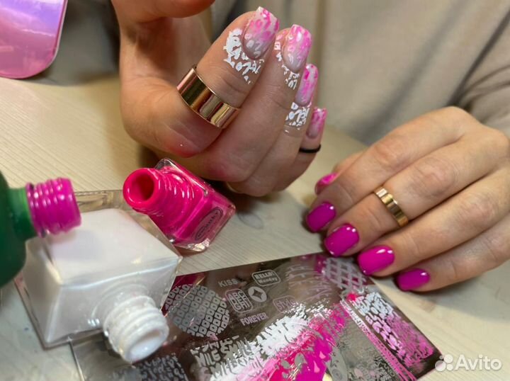 Комбинированный маникюр