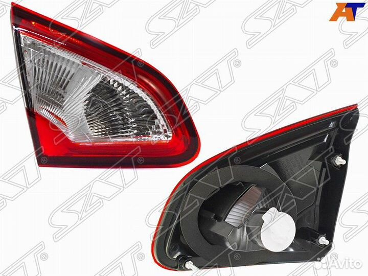 Фонарь в крышку багажника nissan qashqai /dualis 1