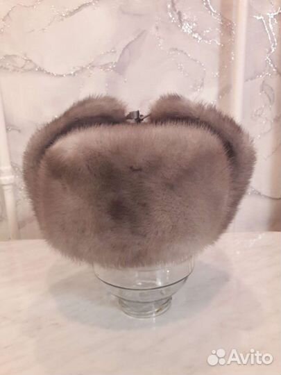 Мужская шапка норка