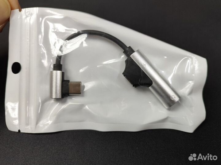 Переходник с Type-C на Jack 3,5mm