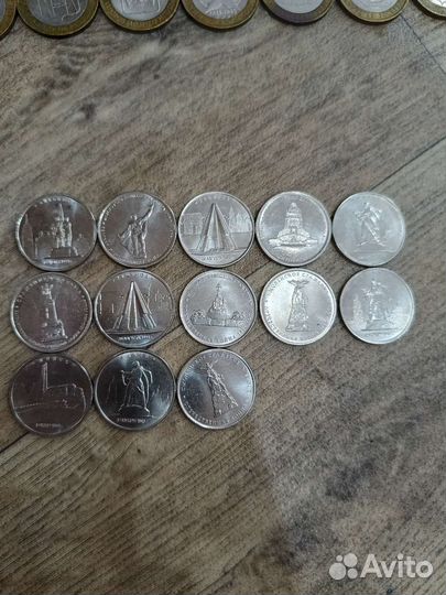 Коллекция монет. 108 штук