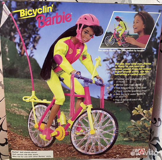 Кукла Барби на велосипеде/Bicycling Barbie 1993