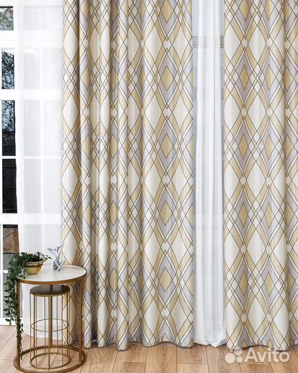 Шторы Левен новые пошив