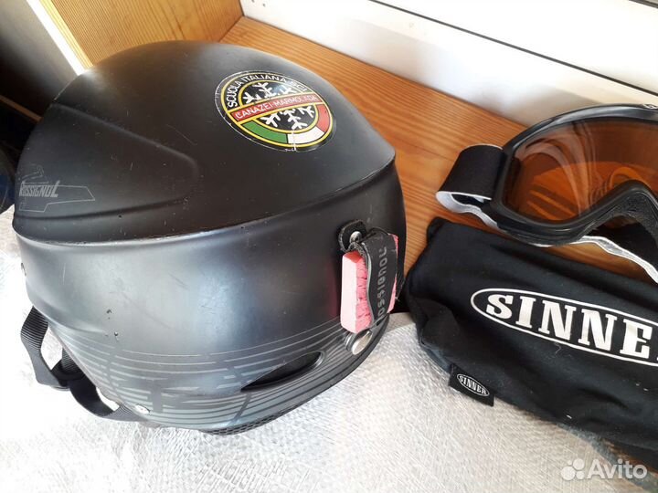 Горнолыжные шлем Rossignol и 3 маски Smith,Sin,Uve