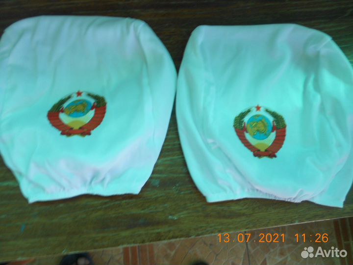СССР чехлы на подголовники авто