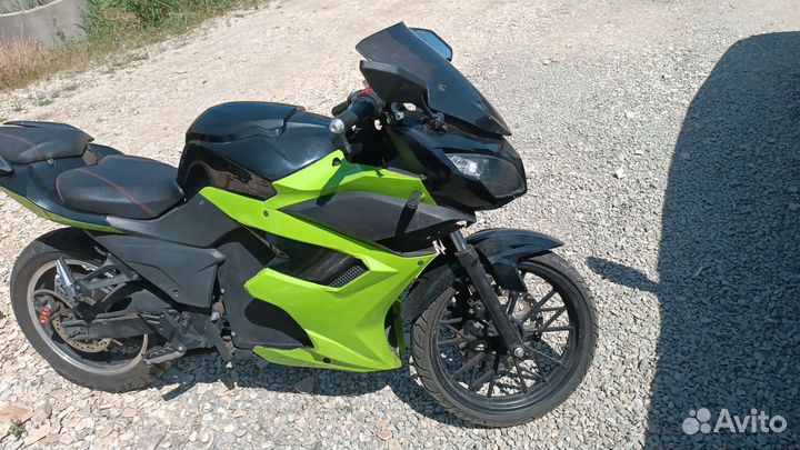 Электромотоцикл kawasaki ninja