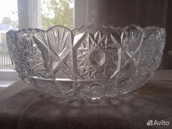 Хрустальная салатница