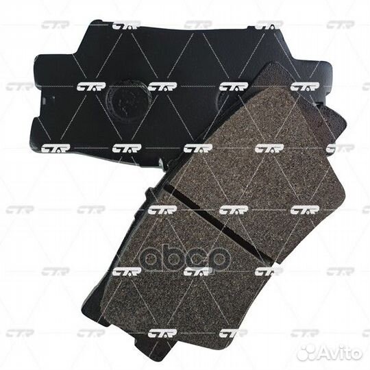 CKT-50 Колодки тормозные дисковые зад GK1