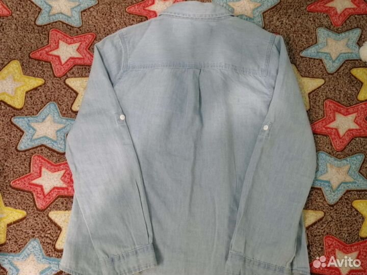 Джинсовая рубашка