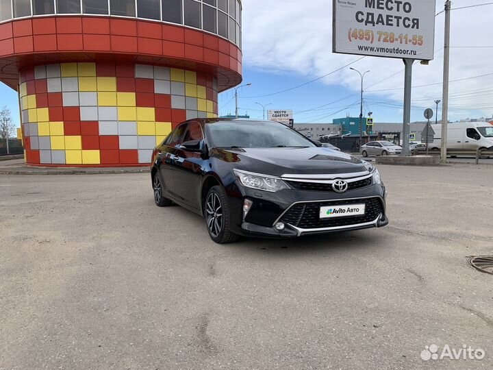 Toyota Camry 2.5 AT, 2017, 187 000 км