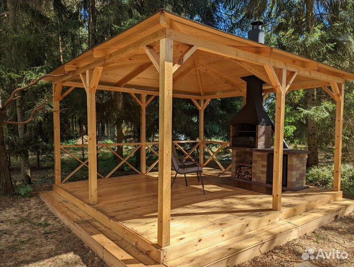 Ваше барбекю комплекс для беседки под ключ