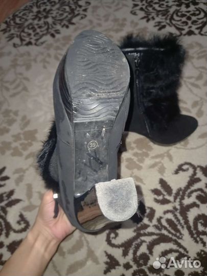 Ботильоны зимние