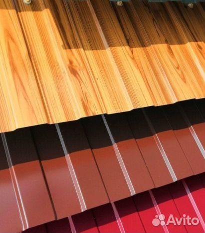 Профнастил С8 окрашеный, м2