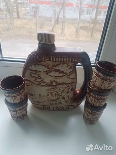 Штоф керамический