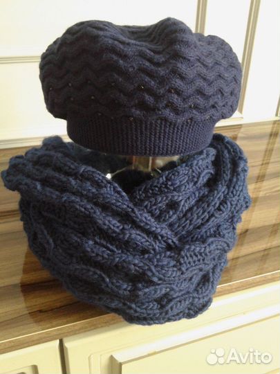 Комплект Берет и снуд