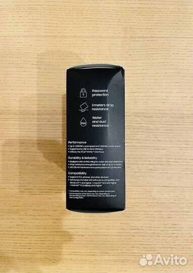 Samsung T7 shield portable SSD 4TB новый