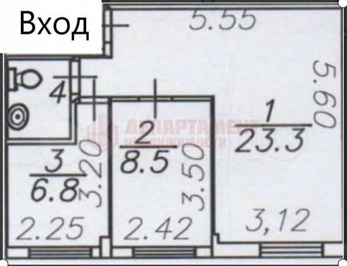 Продам офисное помещение, 41.5 м²