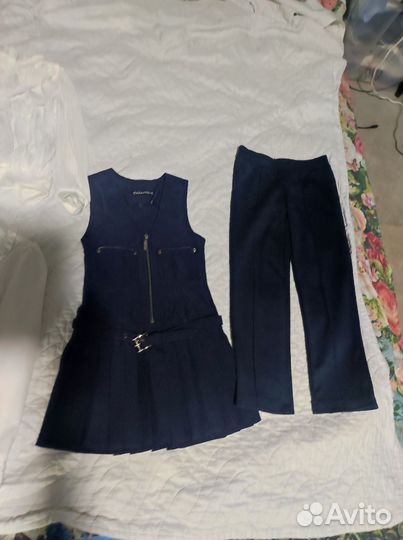 Школьная форма для девочки на рост 116- 122 бу