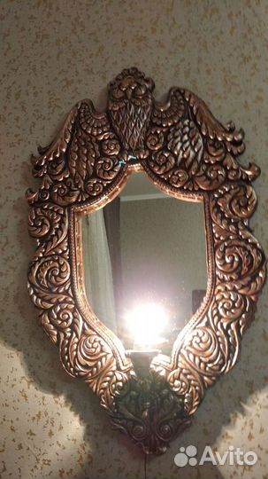 Зеркало настенное старинное