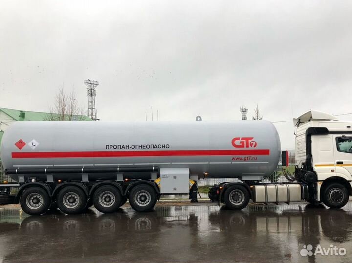 Полуприцеп газовоз GT7 ППЦТ-44, 2023