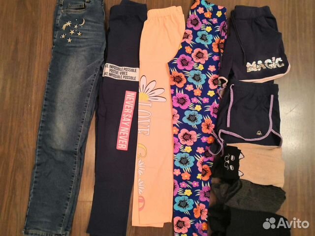 Продам пакет вещей на девочку 140