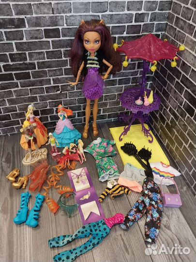 Монстер хай Клодин Вульф фигурки Winx