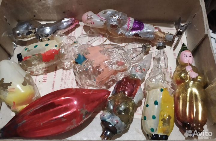 Новогодние игрушки СССР